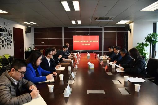 杭州市上城區(qū)委常委、副區(qū)長何亦星一行來浙江化工調研指導